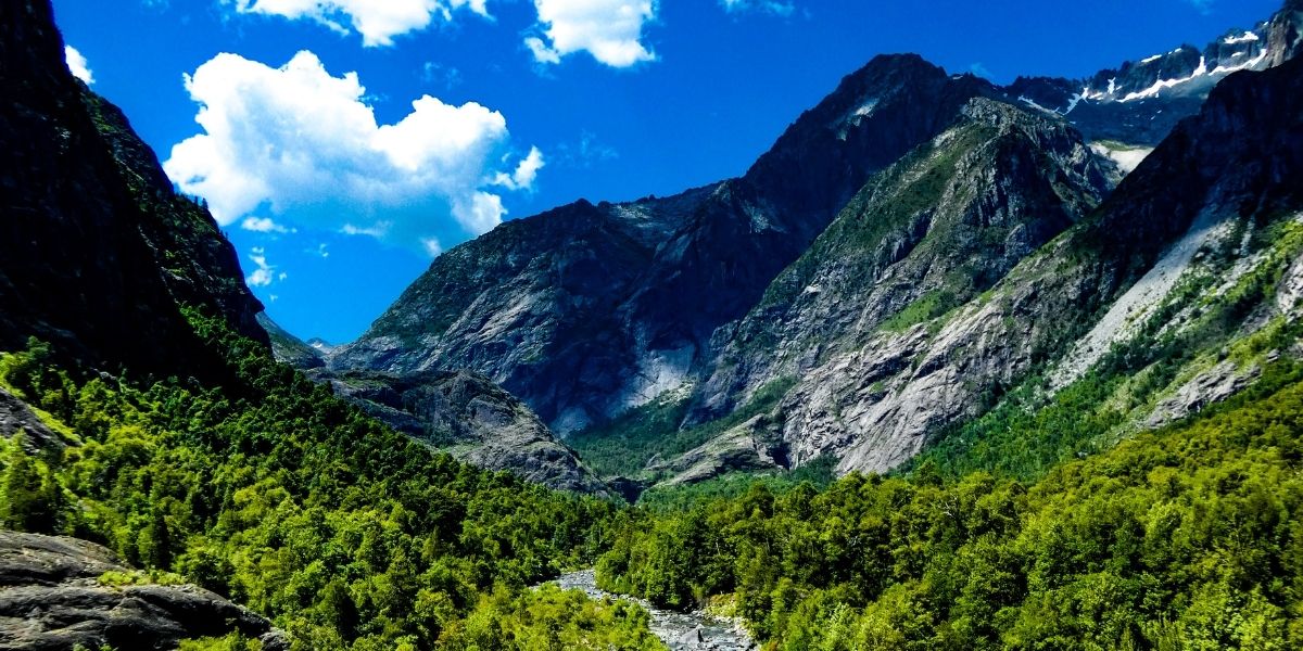 Paisaje parque cordillera Los Quemados